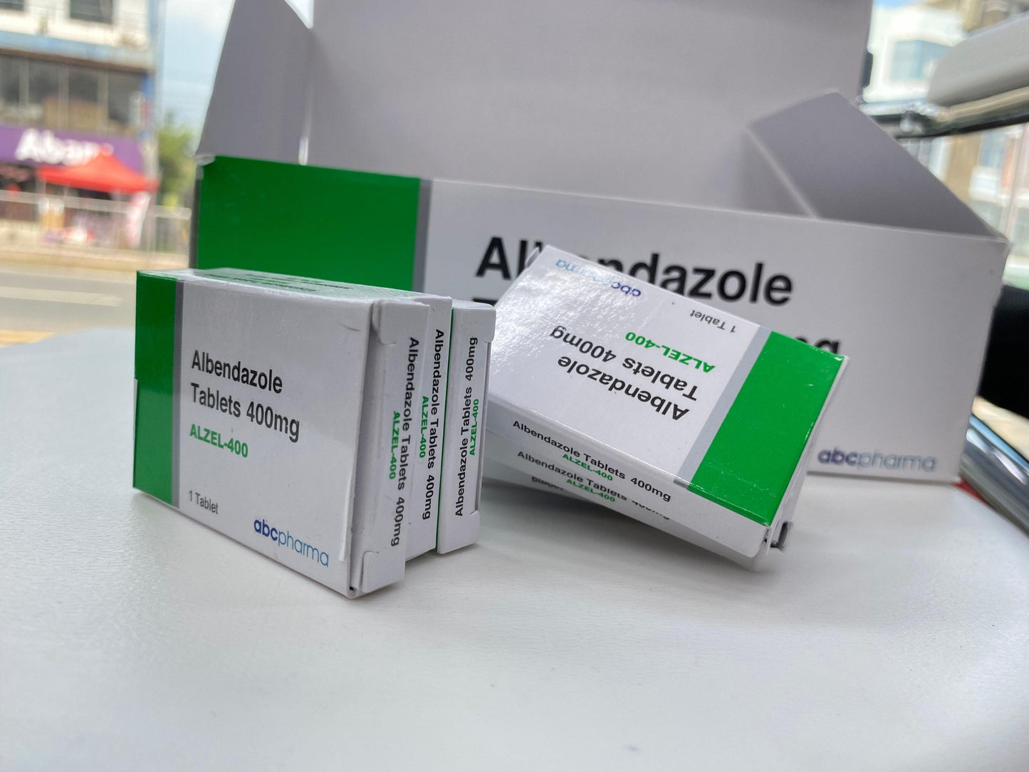 Buy Alzel Albendazole 50 Tablets $45.99 400mg Treat Various Parasitic Worm Infections Medicine Sale
