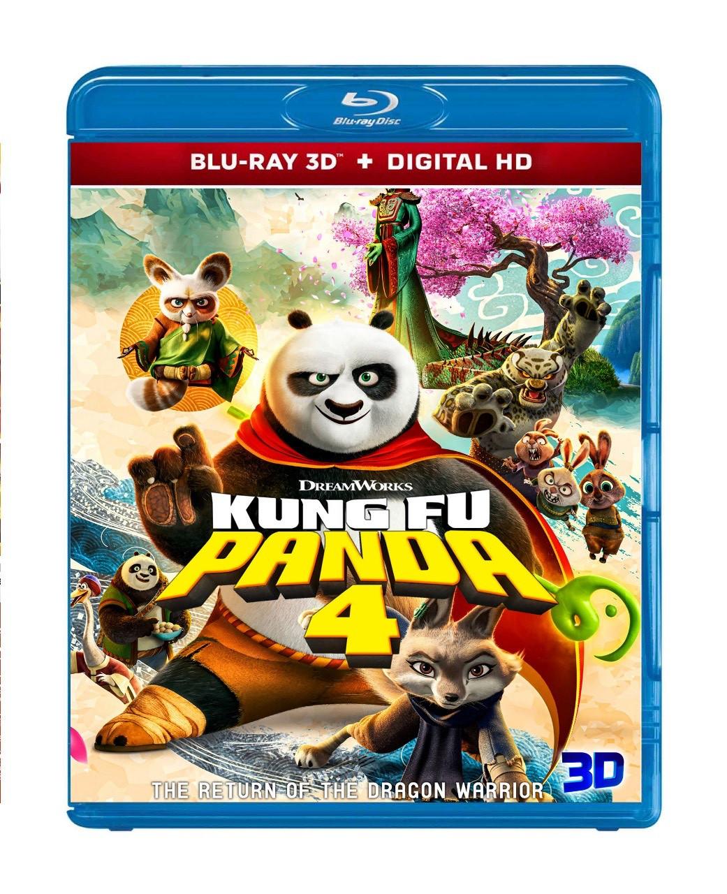 Kung Fu Panda 4 2024 3D Blu ray For Sale Deals 3D ALL REGION Flash Deals