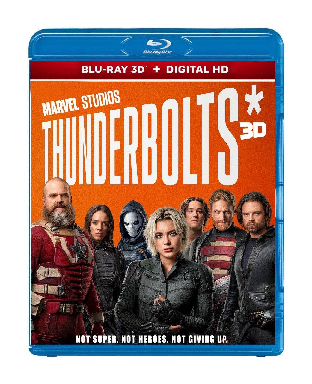 Thunderbolts* 2025 3D Blu ray For Sale Deals 3D ALL REGION Flash Deals