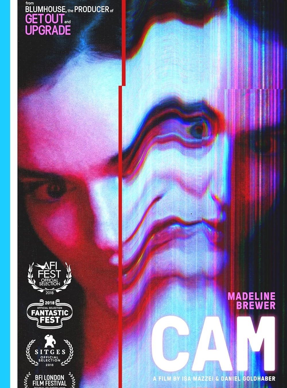 Cam 2018 DVD Movie (Digital DVD) With Slip Cover REGION FREE
