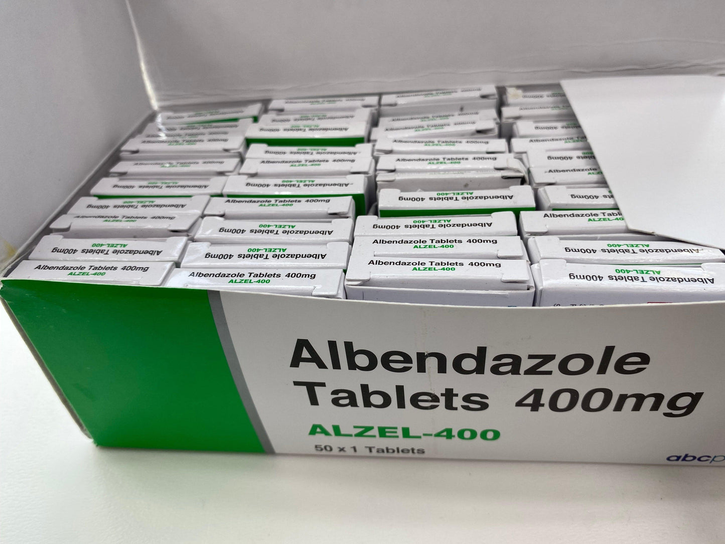 Alzel Albendazole |20 Tablets| $18.99 400mg Sale Worm Treatment Medicine