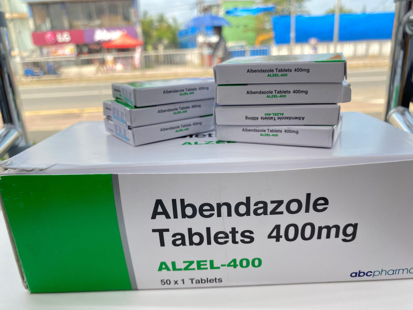 Alzel Albendazole |20 Tablets| $18.99 400mg Sale Worm Treatment Medicine