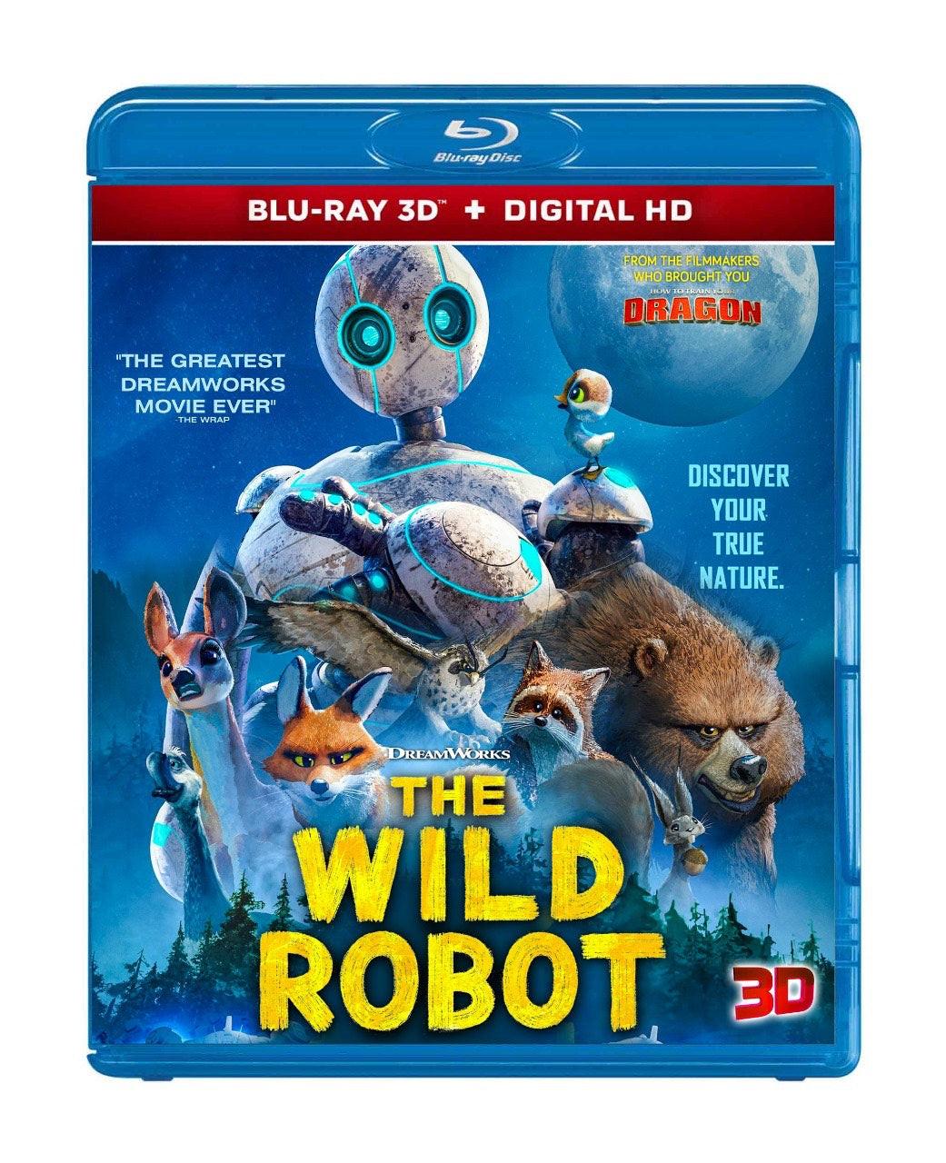 The Wild Robot 2024 Blu ray 3D Sale New Deals Buy ALL REGION