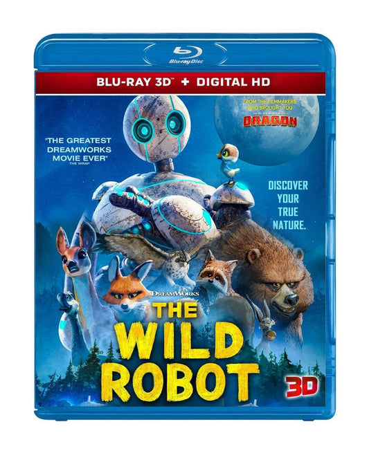 The Wild Robot 2024 Blu ray 3D Sale New Deals Buy ALL REGION