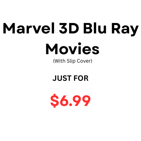 Marvel Bluray 3D Collection Hot Sale $6.99